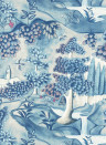 Zoffany Tapete Verdure - Indigo