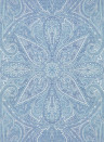 Zoffany Papier peint Grand Paisley - Indigo