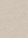 Essentials Wallpaper Furrow Braun/ Beige
