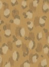 Leoparden Tapete Skin 2 von Eijffinger - Ocker/ Kupfer