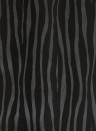 Zebra Tapete Skin 6 von Eijffinger - Schwarz/ Braun beflockt