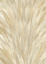 Blätter-Tapete Abanico von Arte - Weiß/ Beige