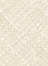 Flecht-Tapete Pandan von Arte - Beige/ Grau