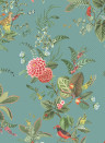 Eijffinger Wallpaper Floris Hellblau