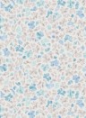 Paint & Paper Library Wallpaper Feather Flora Constantia Blue