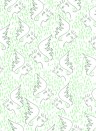 Lelievre Wallpaper Figure DAnge Celadon