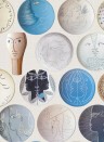 Collage Tapete Poteries von Lelievre - Kaolin