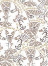 Lelievre Papier peint Union - Taupe