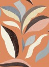 Elitis Wallpaper Nid d Oiseau rot
