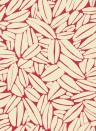 Elitis Wallpaper Succulente Beige & Rot