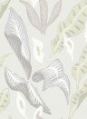 Élitis Carta da parati Fleur de Lune - Grau Beige