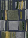 Élitis Papier peint Renaissance - Schwarz /Grün
