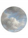 KEK Amsterdam Papier peint panoramique Golden Age Clouds 2 Circle - Multicolor - Durchmesser 1,425m