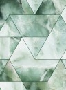 KEK Amsterdam Wallpaper Marble Mosaic grün