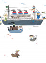 Kindertapete Holland America Line von KEK Amsterdam - White