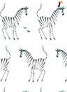 KEK Amsterdam Wallpaper Zebra White