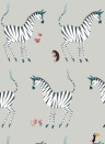 KEK Amsterdam Wallpaper Zebra Grijs