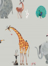 Kindertapete Animal Mix von KEK Amsterdam - Grijs