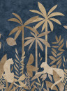 Isidore Leroy Mural Paradis Des Tigres Nocturne Dore Bahnen 7/8/9