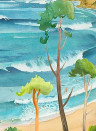 Isidore Leroy Mural Surf Landes