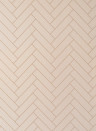 Majvillan Wallpaper Heringbone Sandy Beige