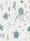 Sandberg Tapete Della - Ocean Blue
