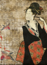 Coordonne Wandbild Geisha Graffiti - 8000036N