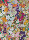 House of Hackney Wandbild Hollyhocks - Spring