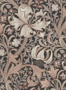 House of Hackney Tapete Golden Lily - Black