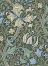 House of Hackney Tapete Golden Lily - Verde