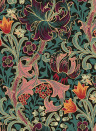 House of Hackney Wallpaper Golden Lily - Apatite