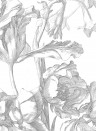 KEK Amsterdam Mural Engraved Flowers 1 Multicolor - 1.948m