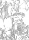 KEK Amsterdam Papier peint panoramique Engraved Flowers 1 - Multicolor - 3.896m