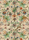 MINDTHEGAP Wallpaper The Deer Stalker Taupe/ Green/ Red/ Blue