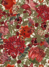 MINDTHEGAP Wallpaper The Flowering Red/ Green/ White