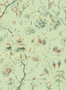 MINDTHEGAP Wallpaper Grandmas Tapestry Green/ Taupe/ Red