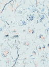 MINDTHEGAP Wallpaper Grandmas Tapestry Skylight/  Sienna/  Grey