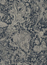 MINDTHEGAP Wallpaper Sarkozi Embroidery Indigo/ Beige