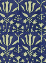 MINDTHEGAP Wallpaper Tulipan Indigo/ Beige