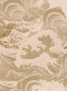 Mindthegap Papier peint Sea Waves - Taupe