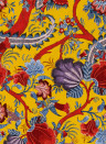 MINDTHEGAP Wallpaper Chinese Paisley Yellow/ Red/ Blue