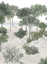 Isidore Leroy Mural Dune Naturel - Panel B