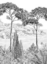 Isidore Leroy Papier peint panoramique Peninsule - Panel B