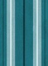 House of Hackney Wallpaper Lauriston Stripe - Cerulean