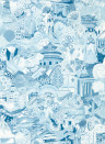 Harlequin Wallpaper Journey of Discovery - Wild Water/ Exhale
