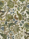 Josephine Munsey Wallpaper Chameleon Trail - Sage and Green