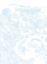 Isidore Leroy Papier peint panoramique Eternelles Bleu Pastel - Panel A