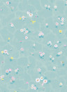 Sian Zeng Wallpaper Floral Bath - Blue