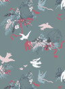Little Greene Wallpaper Volieres - Etruria