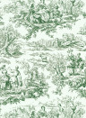 Little Greene Wallpaper Lovers Toile - Puck
